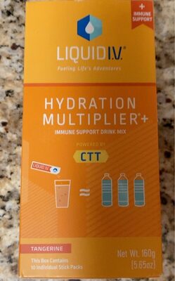 Tangerine Hydration Multiplier + Immune Support Drink Mix, Tangerine