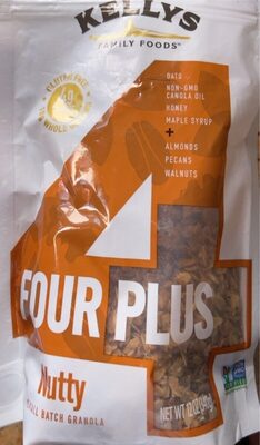 Nutty Four Plus Granola, Nutty