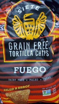 Fuego Grain Free Tortilla Chips, Fuego