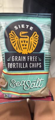 Sea Salt Grain Free Tortilla Chips, Sea Salt