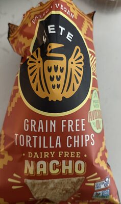 Nacho Grain Free Tortilla Chips, Nacho