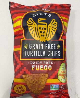 Fuego Grain Free Tortilla Chips, Fuego