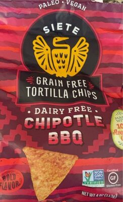  Grain Free Chipotle BBQ Tortilla Chips