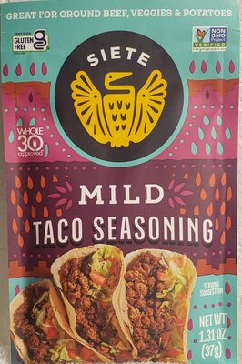Mild Taco Seasoning, Mild