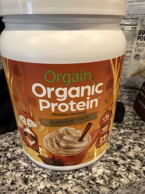 Pumpkin Spice Organic Protein Powder