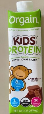 Kids Protein Organic Nutritional Shake, Chocolate, Chocolate