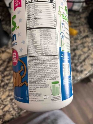 Kids Protein 8G Nutrition Shake Mix, Vanilla Bean Ice Cream, Vanilla Bean Ice Cream
