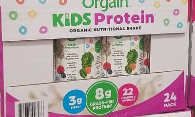 Kids Organic Protein 8G Nutritional Shake, Fruity Cereal, Fruity Cereal