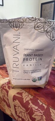 Vanilla Plant Based Protein Powder, Vanilla