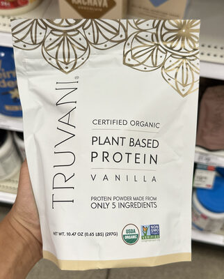 Vanilla Plant Based Protein Powder, Vanilla