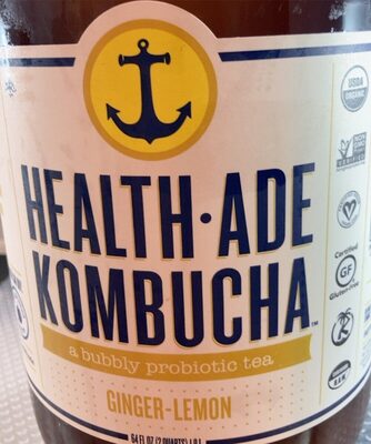 Ginger-Lemon Kombucha, Ginger-Lemon