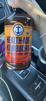 Blood Orange-Carrot-Ginger Probiotic Tea, Orange; Carrot; Ginger