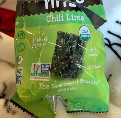 Chili Lime The Seaweed Snack, Chili Lime