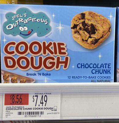 Joel's Outrageous, Cookie Dough, Butter, Butter
