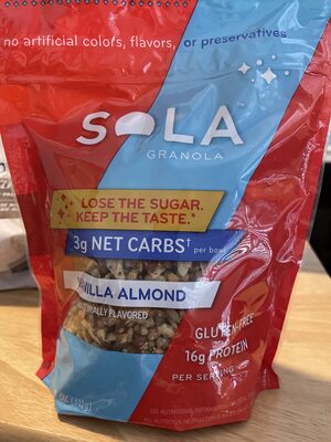 Vanilla Almond Granola, Vanilla Almond