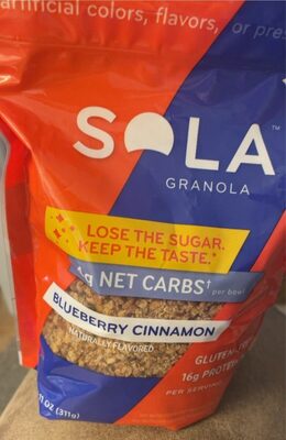 Blueberry Cinnamon Granola, Blueberry Cinnamon