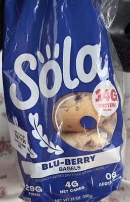 Blu-Berry Flavored Bagels, Blu-Berry