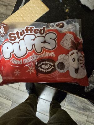 Peppermint Milk Chocolate Filled Marshmallows, Peppermint Milk Chocolate