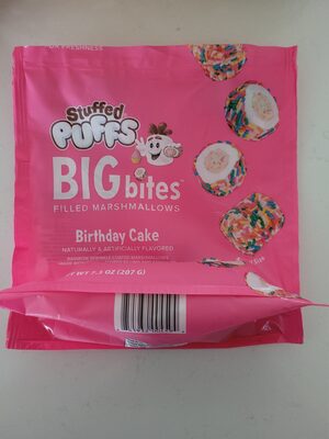 Birthday Cake Filled Marshmallows