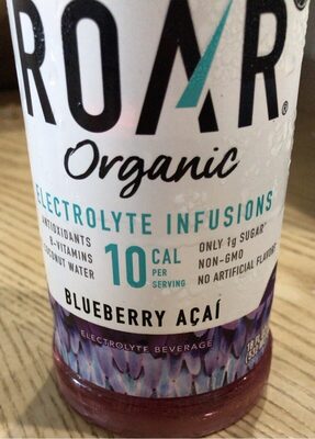 Blueberry Acai Electrolyte Infusions Beverage, Blueberry Acai