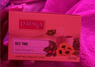 Bed Time Herbal Infusion Enveloped Tea Bags