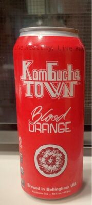 Blood Orange Kombucha Tea, Blood Orange