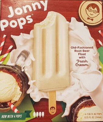 Old Fashioned Root Beer Float With Fresh Cream Pops, Old Fashioned