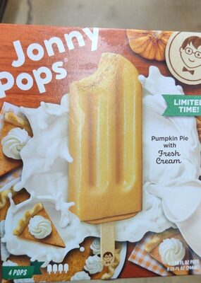 Pumpkin Pie With Fresh Cream Pops, Pumpkin Pie With Fresh Cream