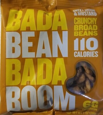 Sweet Onion & Mustard Crunchy Broad Beans, Sweet Onion & Mustard
