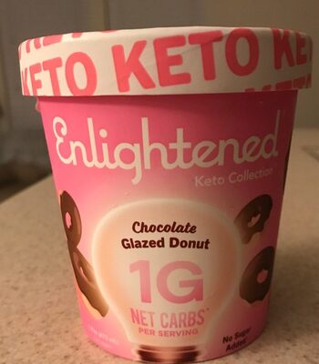 Low Fat Ice Cream, Glazed Donut