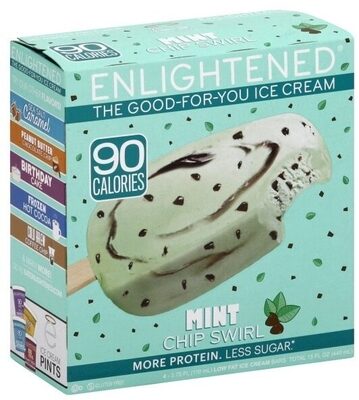 Mint Chip Light Ice Cream Bars, Mint Chip