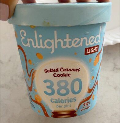 Salted Caramel Cookie Greek Frozen Yogurt, Salted Caramel Cookie
