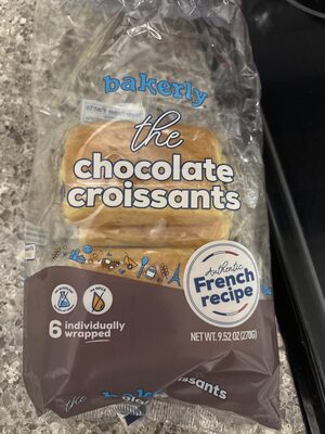 Chocolate Authentic French Recipe Croissants, Chocolate