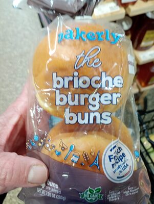 Brioche Burger Buns, Brioche