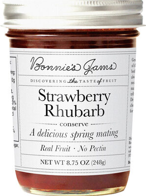 Strawberry Rhubarb Conserve, Strawberry Rhubarb