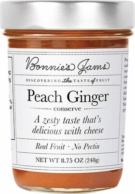 Peach Ginger Conserve, Peach Ginger