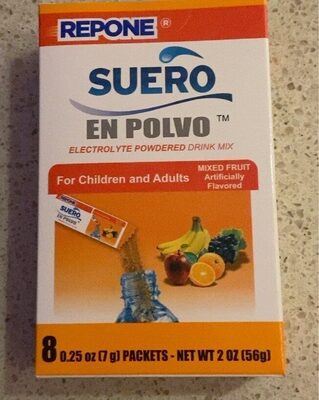Electrolyte Powdered Drink Mix, Mixed Fruit, Mixed Fruit