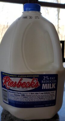 2% Fat Reduced Milk