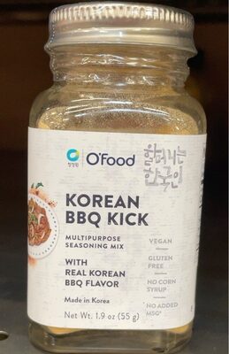 Korean BBQ Kick Multipurpose Seasoning Mix, Korean BBQ Kick