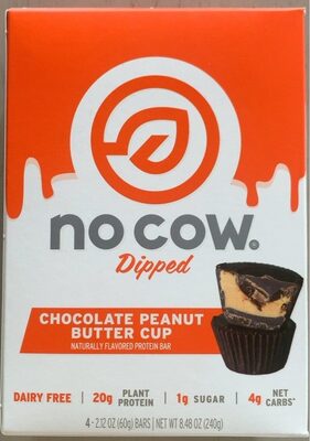 Chocolate Peanut Butter Cup Dipped Protein Bars, Chocolate Peanut Butter Cup