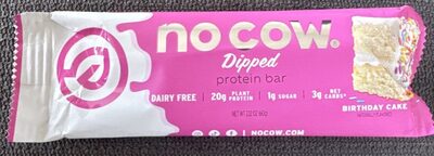 Birthday Cake Dipped Protein Bar, Birthday Cake