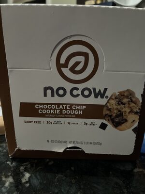 Chocolate Chip Cookie Dough Flavored Protein Bar, Chocolate Chip Cookie Dough
