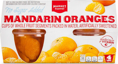 Mandarin Oranges Whole Fruit Segments Packed In Water, Mandarin In Water