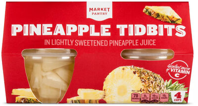 Pineapple Tidbits In Lightly Sweetened Pineapple Juice, Lightly Sweetened Pineapple Juice