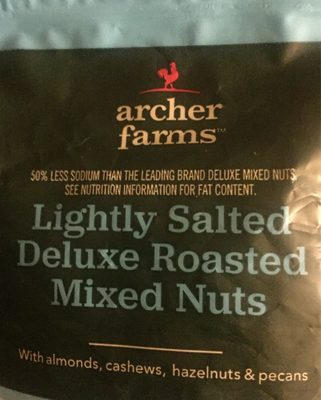 Lightly Salted Deluxe Roasted Mixed Nuts With Almonds, Cashews, Hazelnuts & Pecans, Lightly Salted Deluxe Roasted