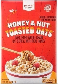 Honey & Nut Toasted Oats Sweetened Oat Cereal With Honey, Honey & Nut Toasted Oats With Honey