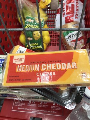 Medium Cheddar Cheese, Medium Cheddar