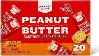 Peanut Butter Sandwich Cracker Packs, Peanut Butter
