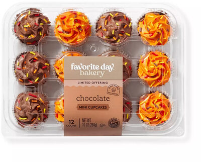 Chocolate Mini Cupcakes, Chocolate