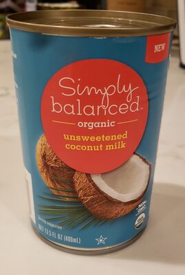 Unsweetened Organic Coconut Milk, Unsweetened